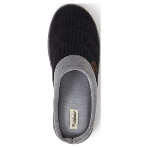 Dearfoams Cozy Comfort Men's Bound Knit Clog Slippers  New